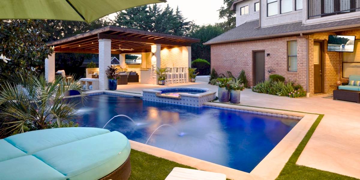 Rectangle Pools blue - Advance Pools